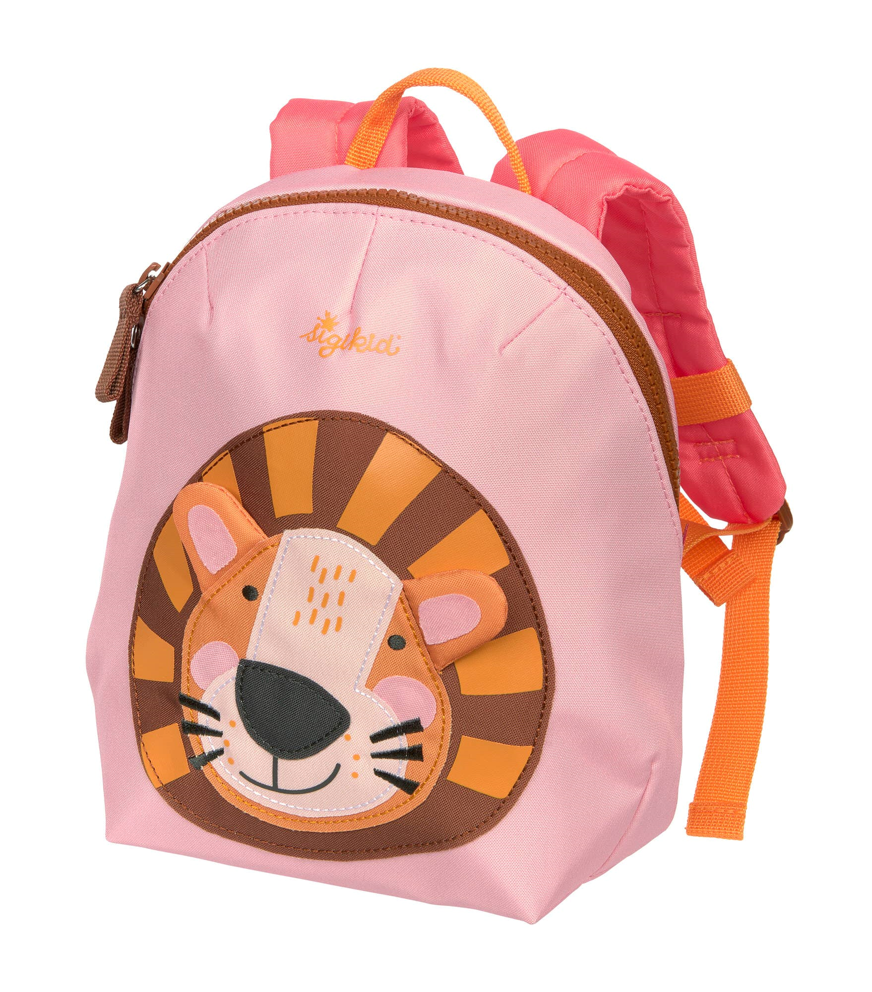 Sigikid | Mini-Rucksack Löwe, Farbe: rosa / braun