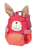 Bild in Galerie-Betrachter laden, Kinderrucksack Hase von Sigikid, pink/rosa mit langen Ohren und Hasengesicht, ideal für Kleinkinder