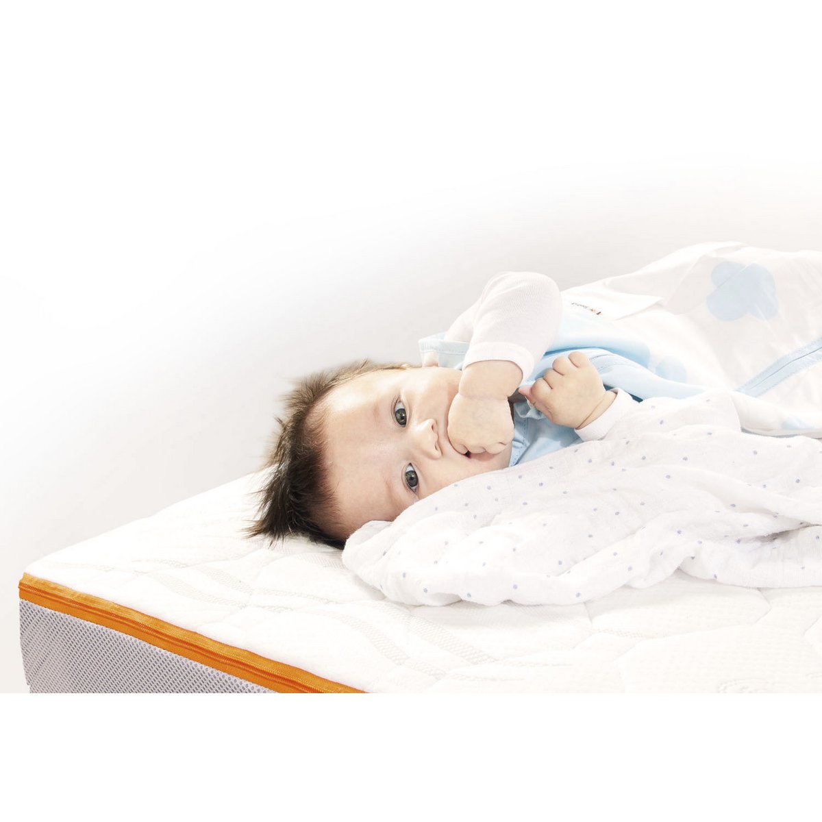 Pinolino |Matratze für Kinderbetten 'Luna Cloud', 140 x 70 cm