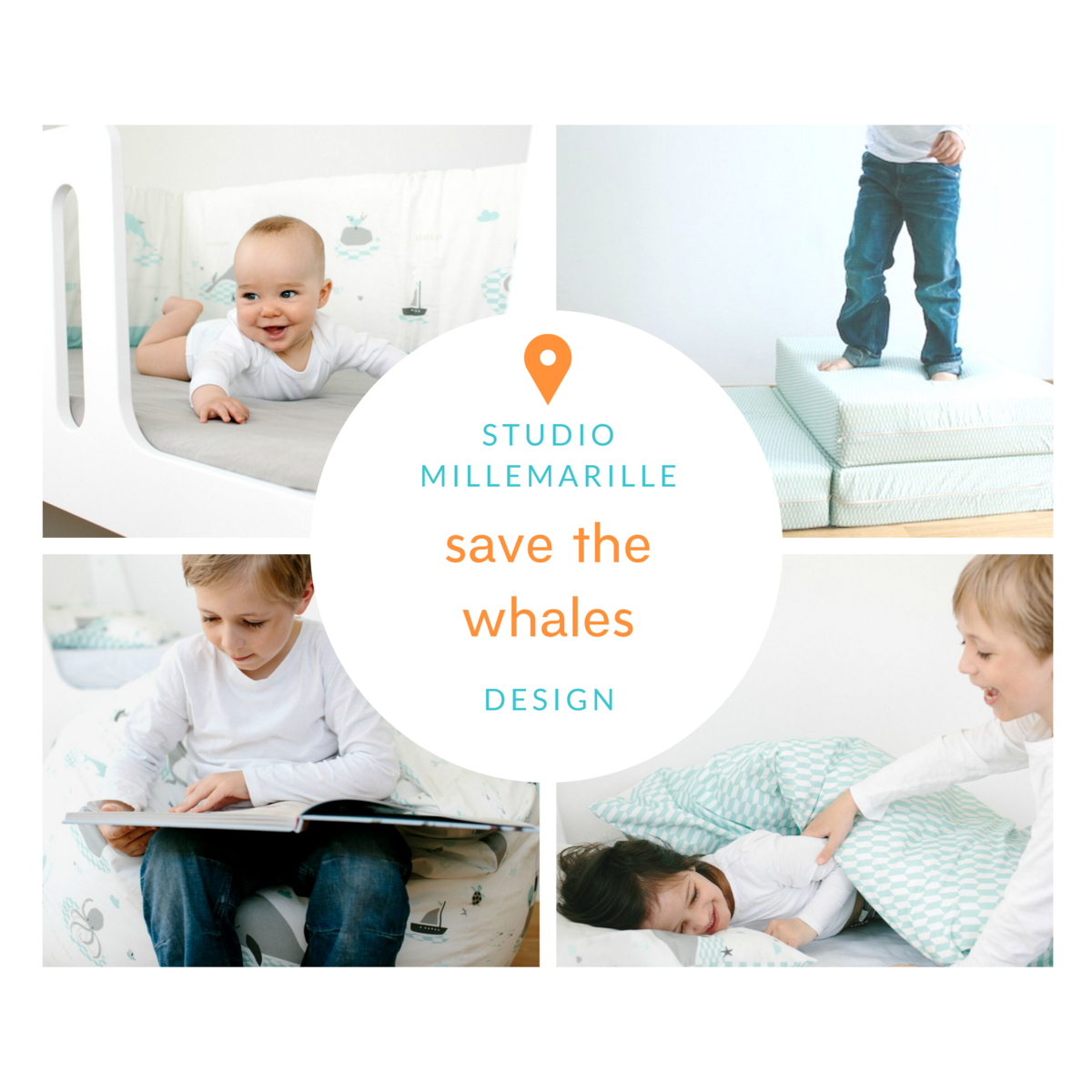 Studio millemarille ,- save the whales design