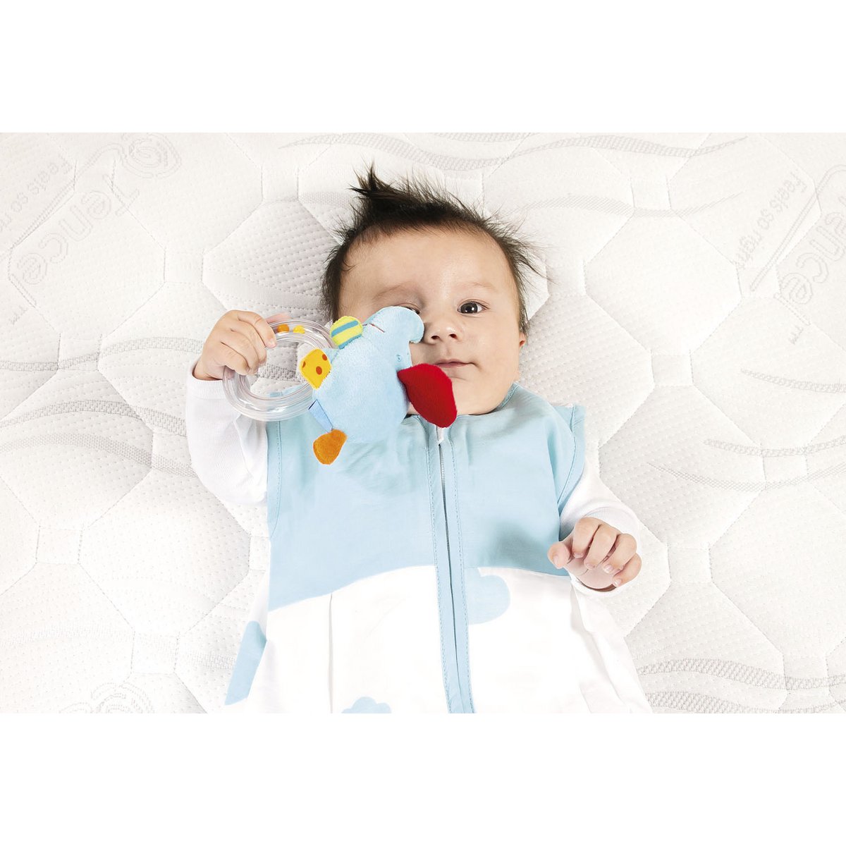 Pinolino |Matratze für Kinderbetten 'Luna Cloud', 140 x 70 cm