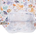 Bild in Galerie-Betrachter laden, Wetbag / Nasstasche/Windeltasche mit Rehkitz-Design. Farbe: rosa/dunkelrosa
